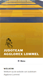 Mobile Screenshot of judoteam-agglorex.be