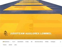 Tablet Screenshot of judoteam-agglorex.be